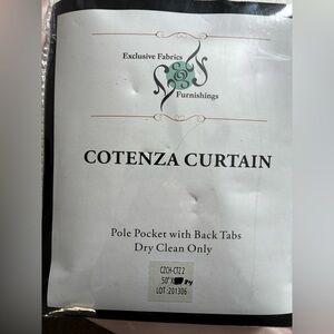 Exclusive Fabrics Cotenza Curtain